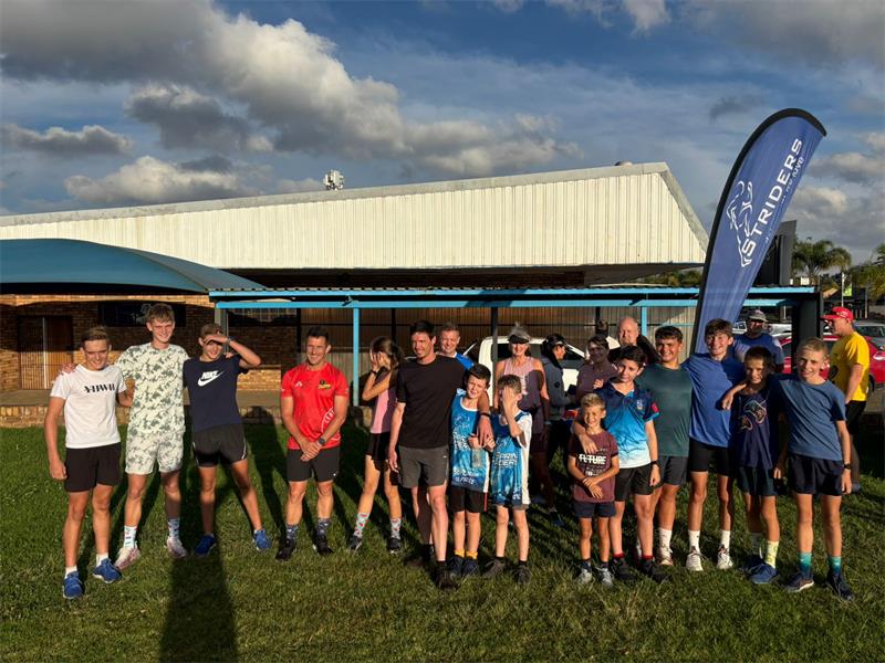 Springs Striders is welcoming everyone to their weekly 4km or 8km walks and runs designed to get their community active and social.