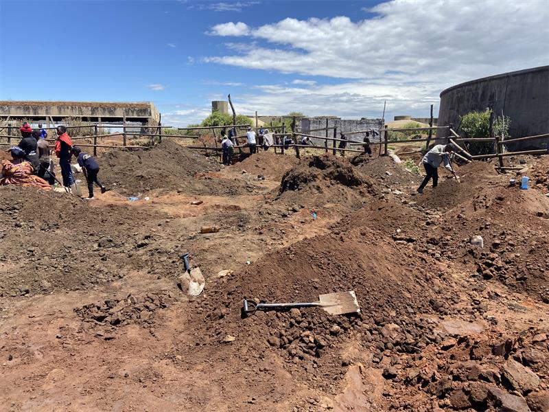 The ward councillor says provincial and national government have been alerted as people dig for alleged gold deposits at a Gugulethu kraal.