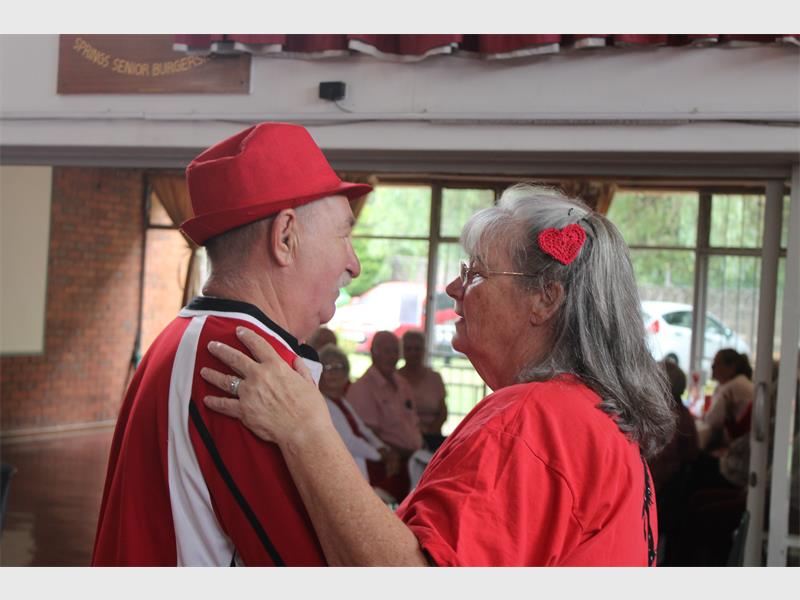 Love was in the air as Springs Senior Citizens Club hosted its first event of the year, bringing together over 20 couples for a Valentine’s Day lunch filled with music, dancing and heartfelt moments.