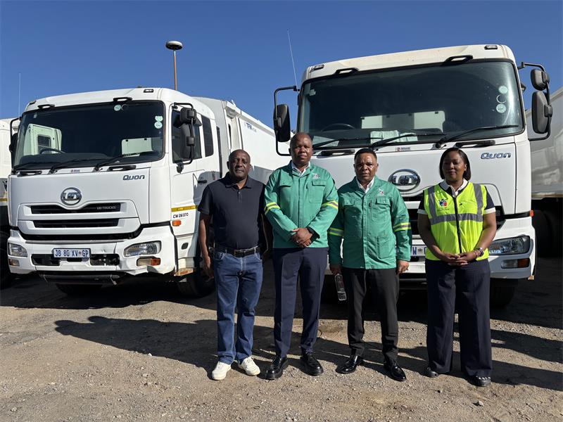 The initiative forms part of the city’s Fixing the Frontline service delivery programme, which aims to restore functionality, improve efficiency and reinforce professionalism at municipal depots.
