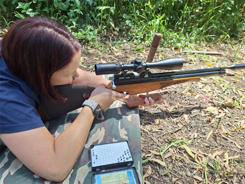 The East Rand Air Rifle Club hosted its first fun shoot of the year at Vinkvlei, welcoming new faces and offering a relaxed, hands-on introduction to Hunter Field Target shooting.