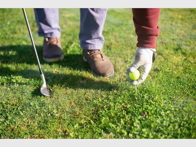 This is the club's fifth golf day fundraiser, where boxers are trading their gloves for clubs.