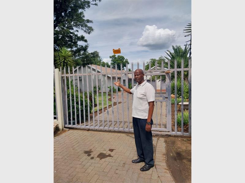 Aaron Moloko claims his property was repeatedly disconnected while under dispute, leaving the vacant home vulnerable ahead of transfer at the deeds office.