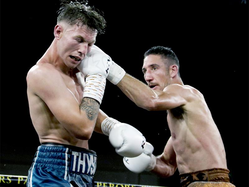 Despite a strong performance, Gerhard Thysse fell short in a tightly contested fight for the SA light heavyweight title.