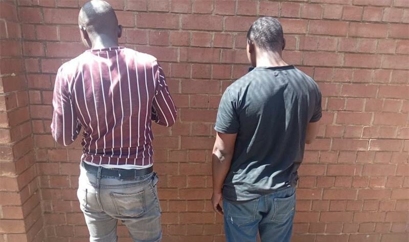 The suspects were unable to produce valid documents allowing them to stay in South Africa when requested by officers.