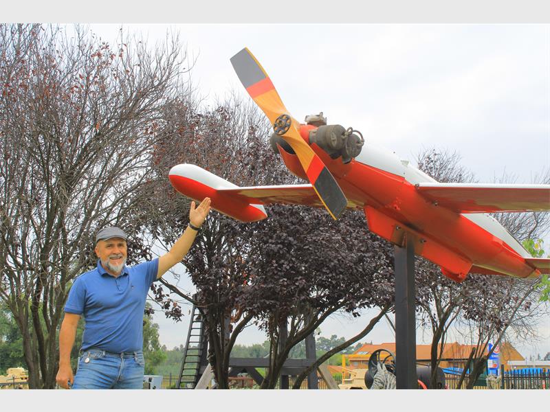 A heartfelt donation from an Alberton family has helped the Springs Mine and Military Museum complete the restoration of a 1960s Italian-made military target drone.