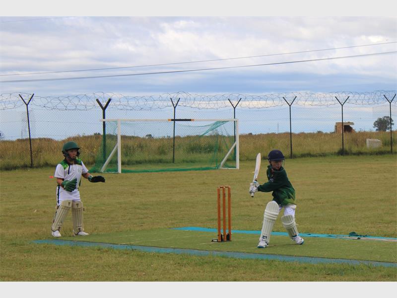 The U8 Brakpan Blazers claimed a 22-run victory over Springs Old Boys Impala with both coaches praising the youngsters improvement.