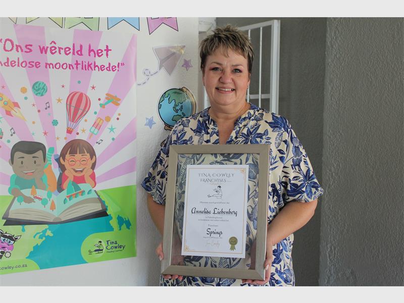 After more than two decades in the classroom, teacher Annelisa Liebenberg is stepping into a new role at the Tina Cowley Springs reading centre, where she hopes to build struggling learners’ confidence and equip them with the literacy skills.