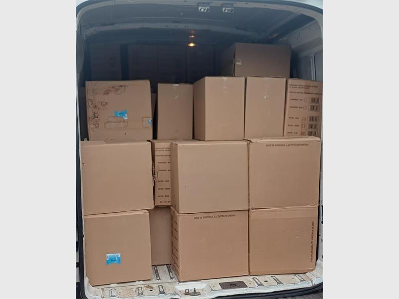 The Johannesburg Flying Squad receiver information about illicit cigarettes which they followed up on.