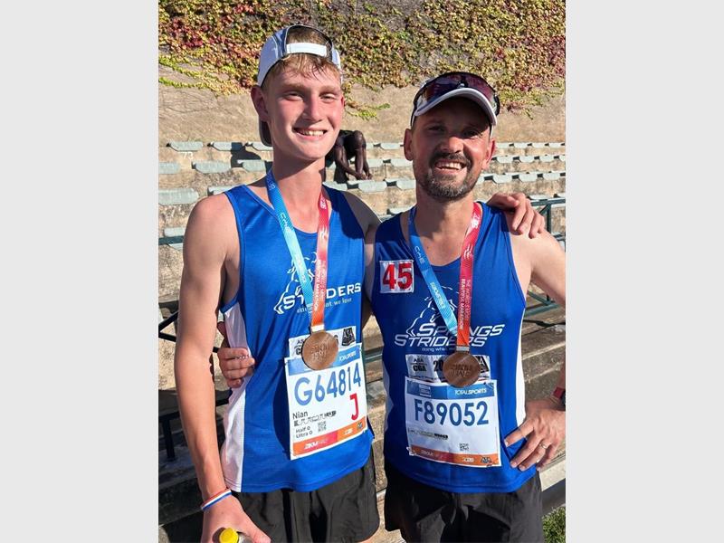 Eleven Springs Striders took on the iconic Two Oceans Marathon with standout performances and a milestone 10th finish for Mzwakhe Maseko.