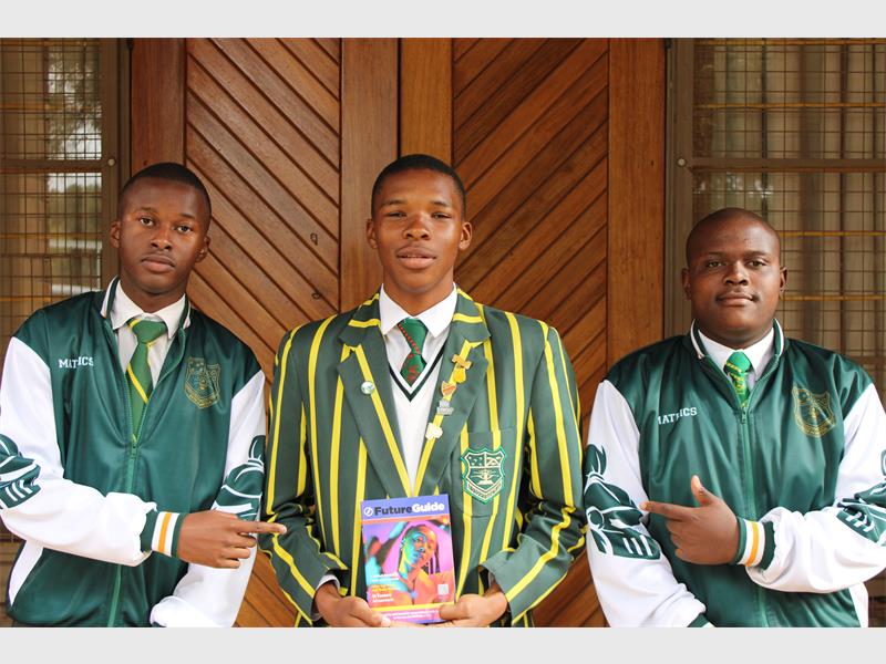Learners explored career options and institutions during a career expo at Springs Boys High.