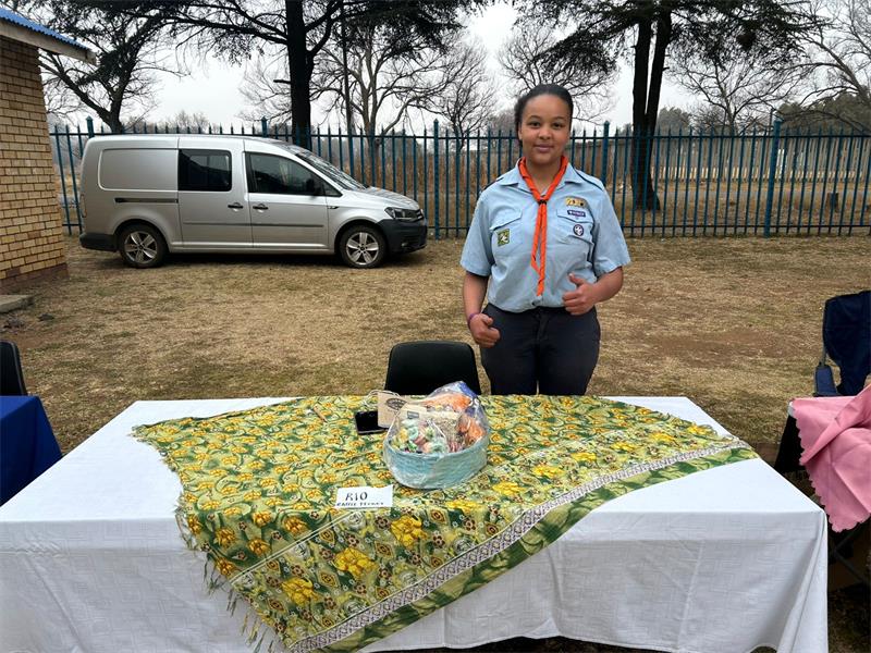 The event encourages creativity and teaches young scouts how to run their own stalls.