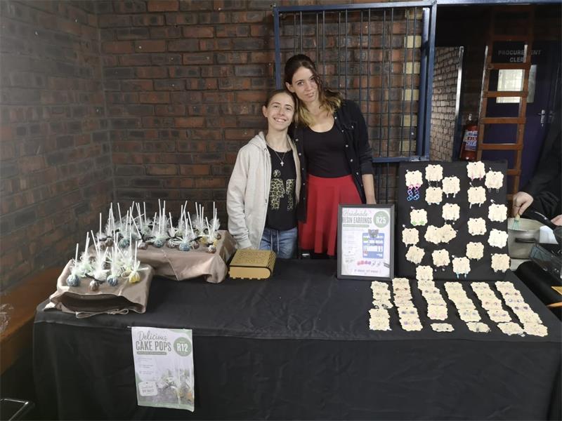 The event gave children hands-on experience in selling, budgeting and engaging with customers.