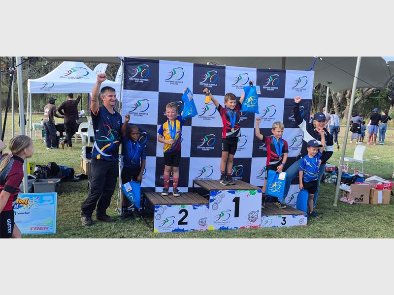 The school’s MTB team made a strong start with podium finishes and solid results across categories.