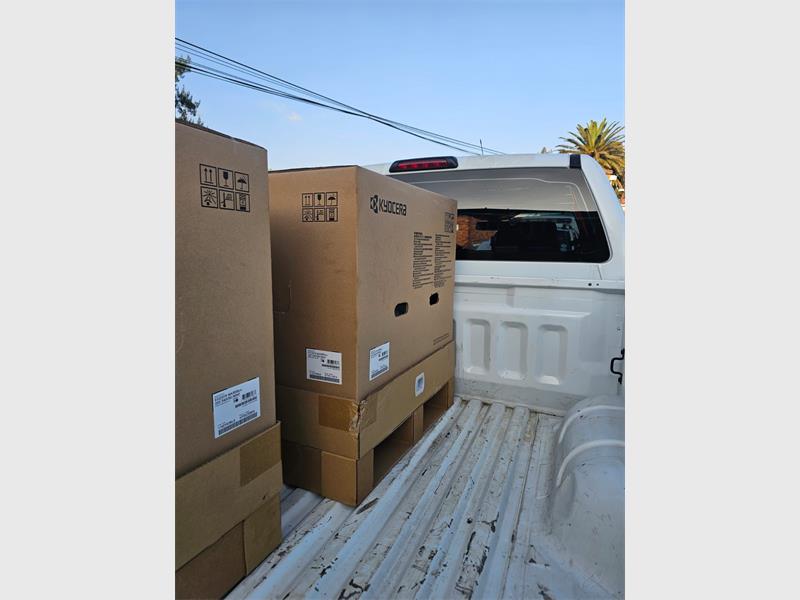 EMPD officers seized printers and equipment linked to theft cases during a targeted operation in Springs.