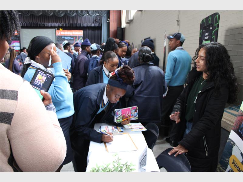 Learners say the event helped them understand applications and alternative education paths.