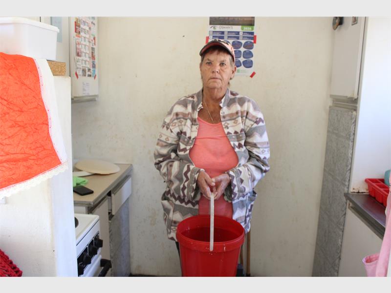 Residents at the Presidentia Old Age Home say years of neglect have forced them to handle maintenance themselves.