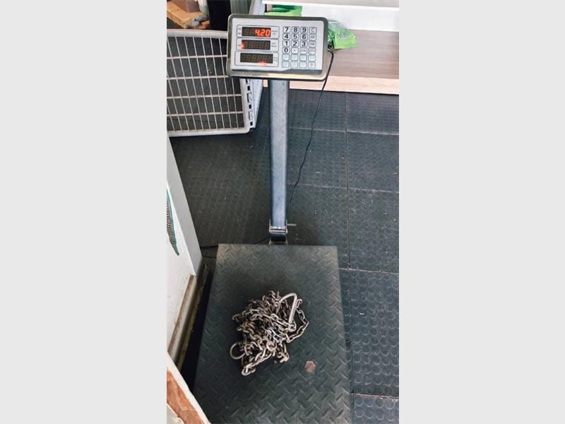 A dog forced to drag a heavy chain in Springs has caused outrage with the SPCA calling the treatment clear cruelty and urging the public to report abuse.