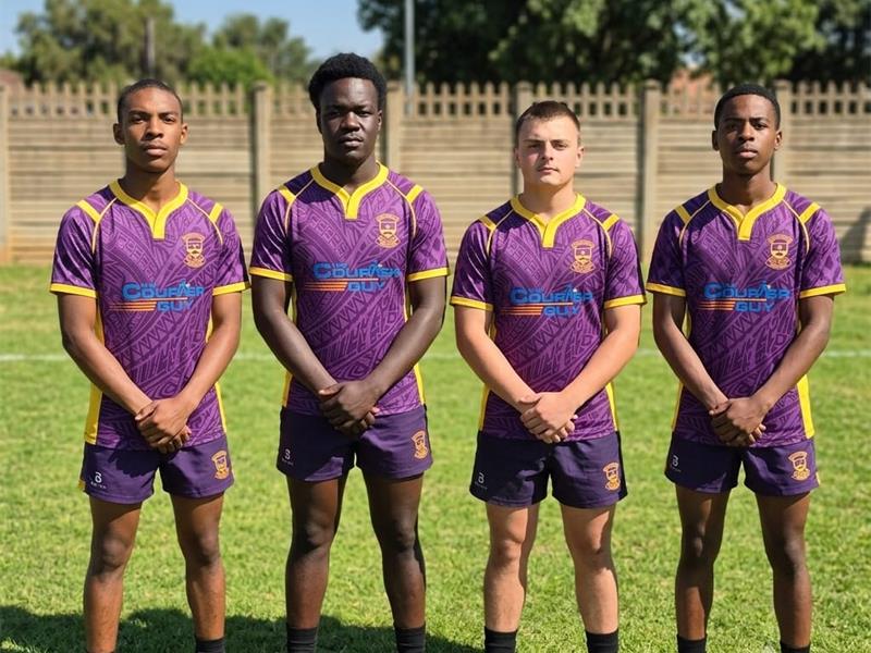 Olympia Park School is celebrating after four of its rugby players were selected to compete at the LSEN Craven Week in East London.