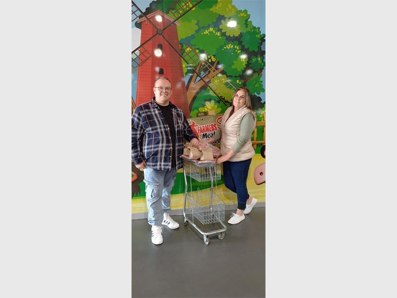 A successful entry in the Springs Advertiser’s Word Search competition earned Thomas Laing a delicious prize courtesy of Farmers Meat Market.