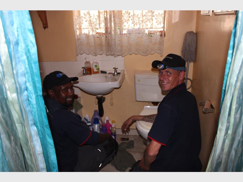 The community-driven project follows concerns raised about poor maintenance at Presidentia Old Age Home and aims to make life safer and more comfortable for pensioners.