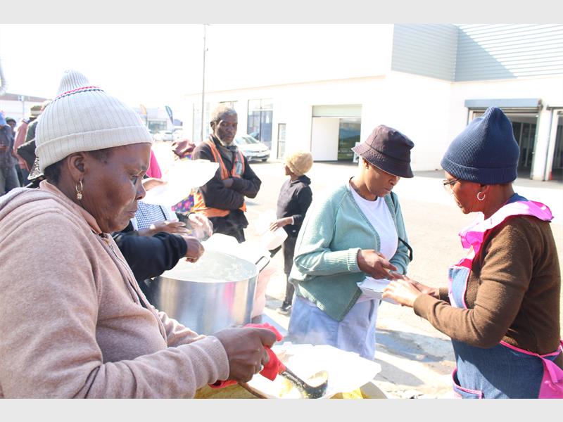 Through its third monthly feeding initiative, the church continues to support homeless and unemployed residents with meals and compassion.