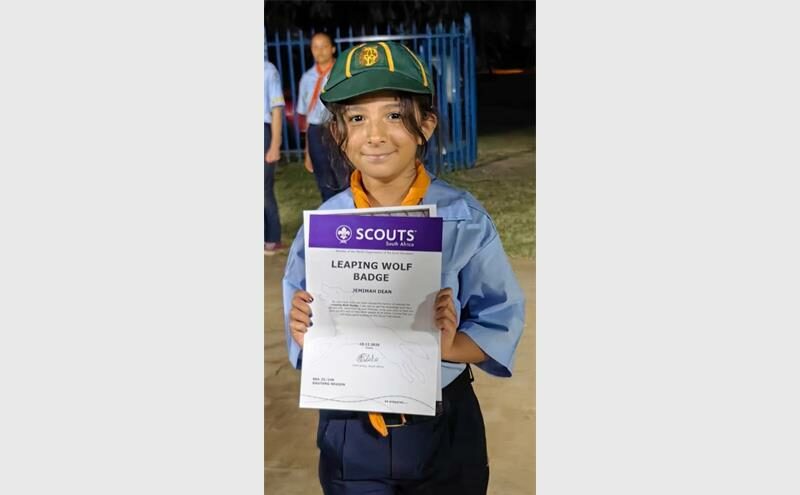 Springs Central leaders have praised Jemimah Dean for her dedication, leadership and perseverance after earning the coveted Leaping Wolf Award.