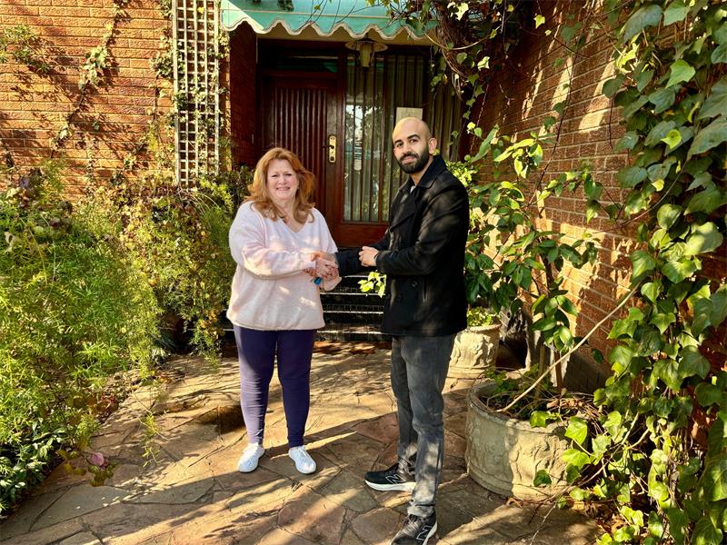 After three decades of improving her guesthouse on a tight budget, Isabel Winkler's dream of giving it a major makeover is finally becoming a reality thanks to a national competition win.