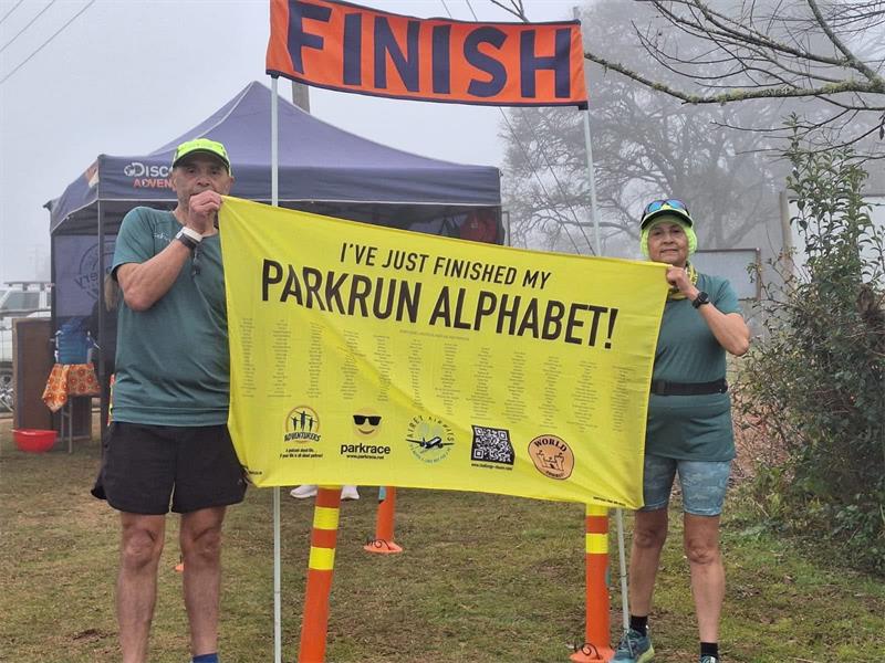 Years of determination have paid off for a Springs couple who recently completed one of parkrun's most coveted challenges together.