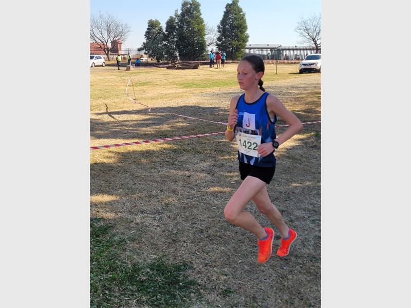 Athletes participated in the CGA League 5 cross country event in Kwa-Thema.