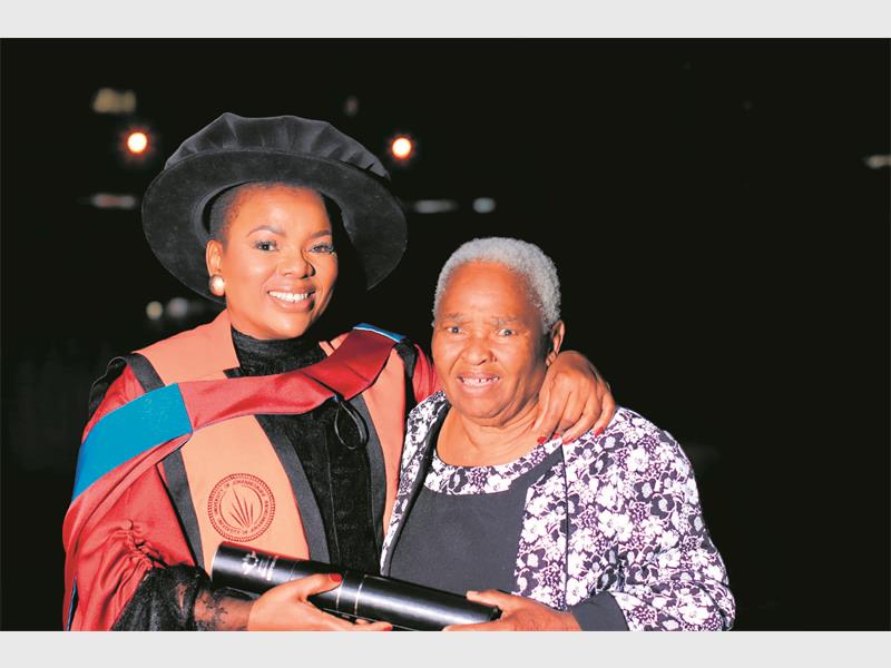 The Withok Estates resident faced many difficulties and delays in achieving her PhD, but pushed through and worked hard to complete it.
