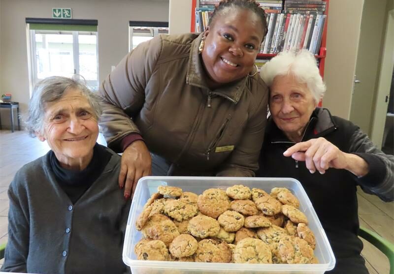 Partnering with Serenity Senior Services, Rand Aid residents and families donated food and toiletries, baked more than 300 biscuits and delivered messages of encouragement to seniors in need.