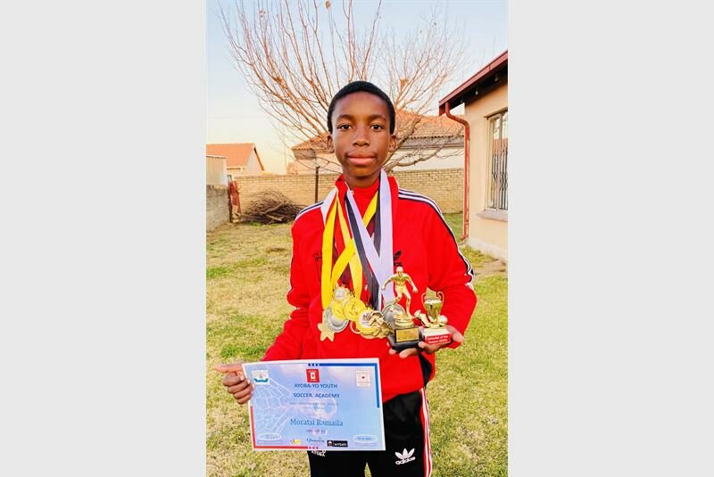 Sixteen-year-old Thabang Ramaila's impressive performances at the Clive Barker Soccer Festival have earned him a place in the Travel and Sport Invitational Soccer Team, where he will represent South Africa in England next year.