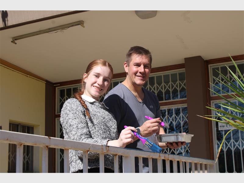 Residents and volunteers rolled up their sleeves to restore the Ken Gampu Theatre, ensuring it is ready to welcome hundreds of learners for an upcoming schools theatre festival.