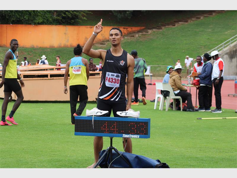 He is among the 112 athletes selected for Team South Africa for the Commonwealth Games in Glasgow from July 23 to August 2.
