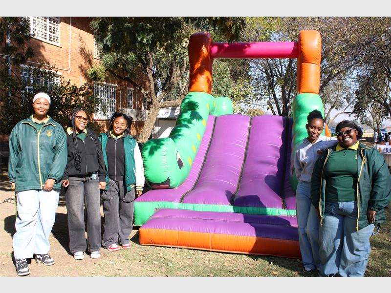The Christmas in July Community Market gave local entrepreneurs a platform to grow their businesses while raising money to improve Springs Girls High School's netball and tennis courts.