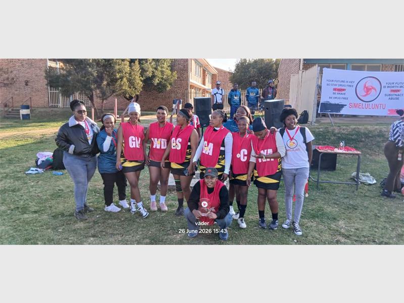 More than 200 people attended a substance abuse awareness event at Springs Secondary School, where community organisations promoted prevention and healthy lifestyle choices.