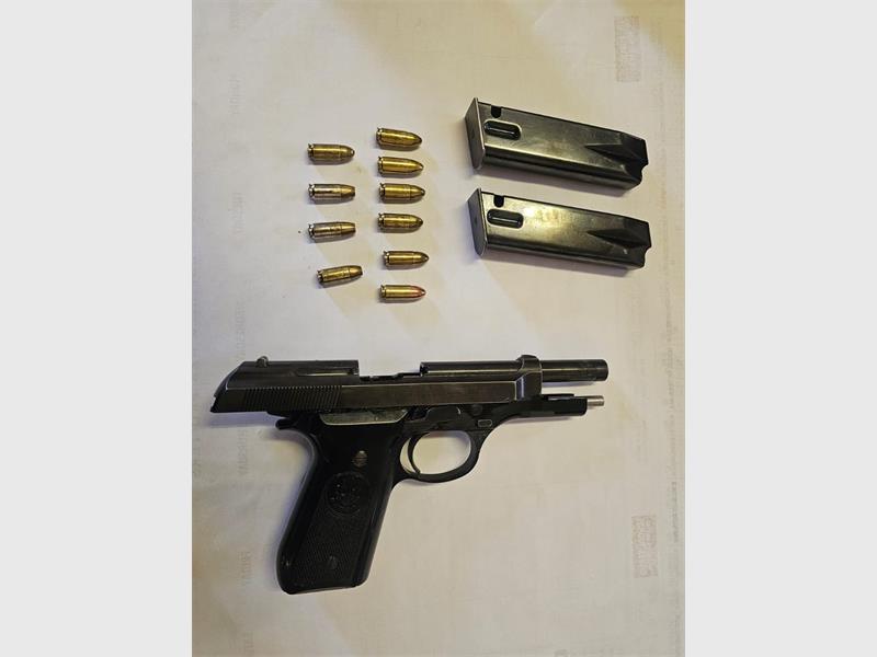 A police tip-off led officers to a Grootvlei Estate home where a 60-year-old woman was arrested after an unlicensed firearm was allegedly discovered hidden in a bathroom.