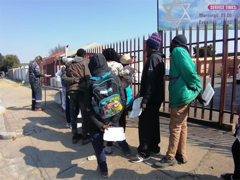 A local partnership between the Jesus Christ Apostolic Church and local businesses is helping bring hope to vulnerable people in Springs through weekly warm meals and future skills development.