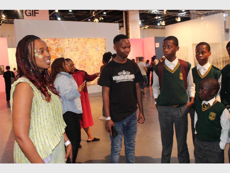 The excursion will give learners a chance to explore contemporary art and experience a professional art space beyond the classroom.