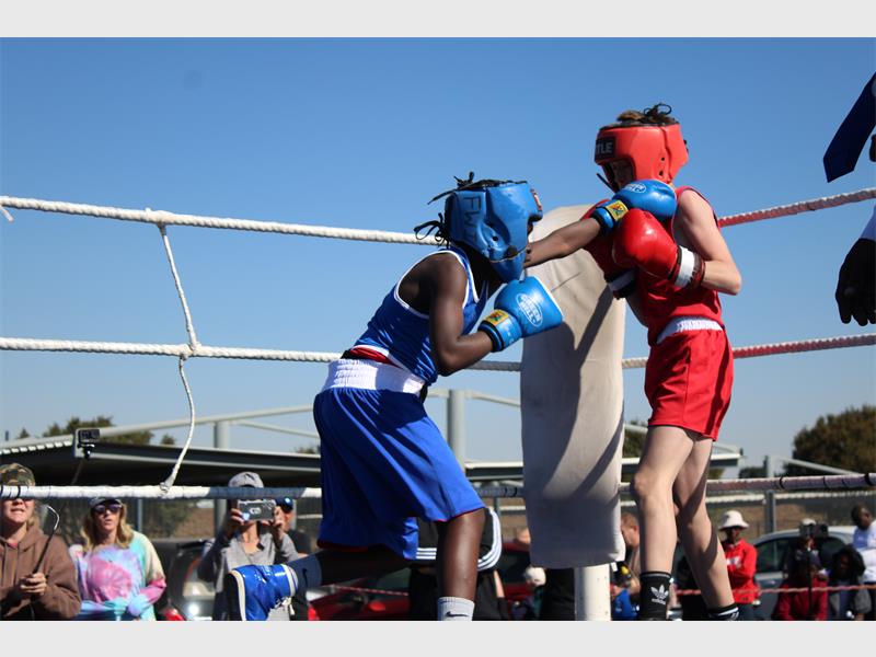 Twenty-seven bouts kept spectators entertained as boxers from across the country stepped into the ring to support a tournament raising awareness about gender-based violence.