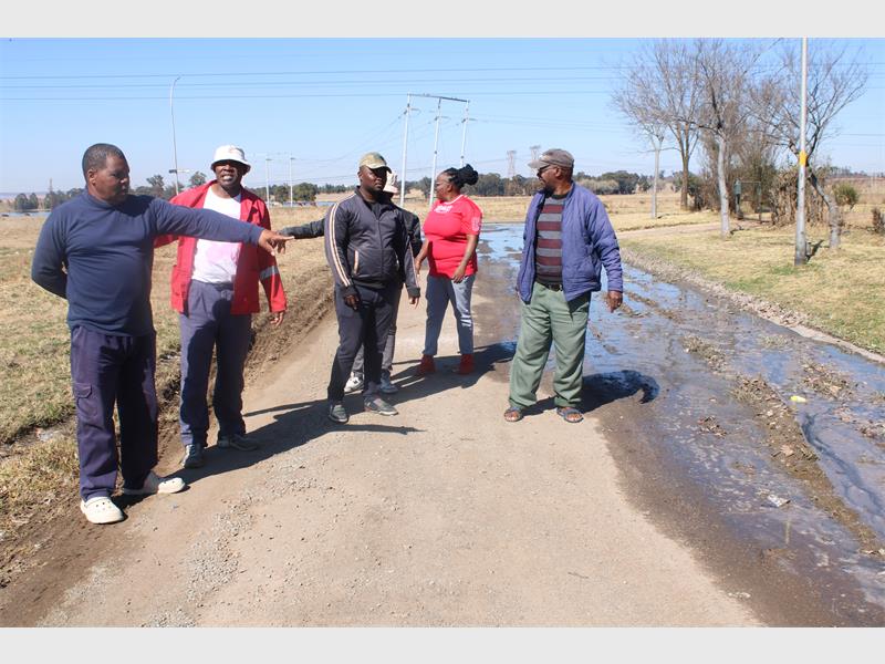 Residents say overflowing sewage has become a persistent problem in the area and a health concern.