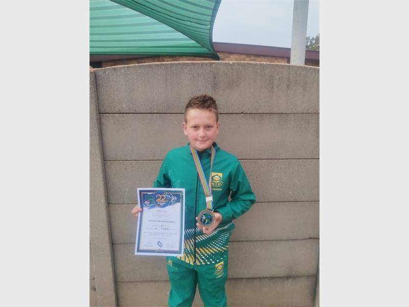 After qualifying at the Kurash South African Championships in May, Springs duo Willem van Wyk and Caydon van Loggenberg returned from the continental competition with medals.