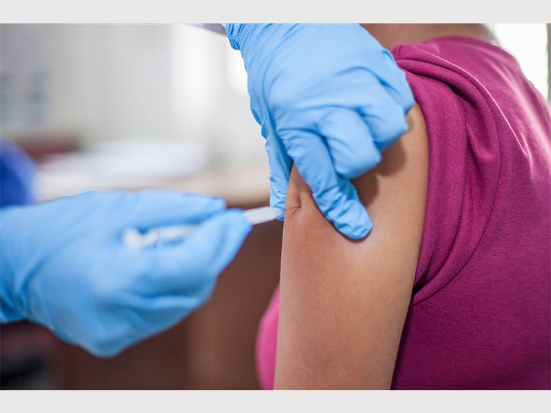 Officials say the vaccine provides protection against HPV and helps prevent cervical cancer.