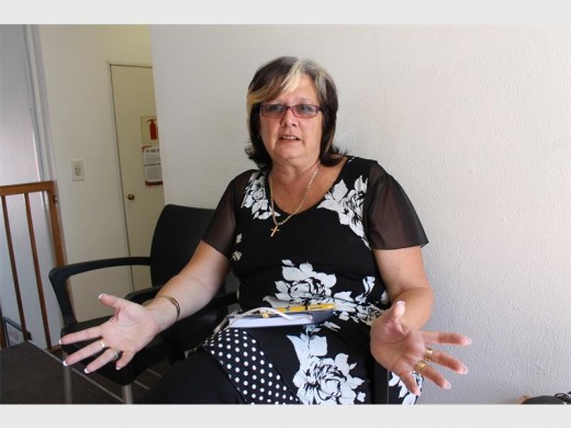 Marinda van den Berg took it upon herself to collect funds to buy the Beyl family a new car. Photo: Mathilde Myburgh