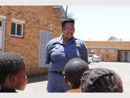 Sargent Audrey Safara, Westonaria Police's Social Crime Prevention officer's campaign yeilded good results. File photo.
