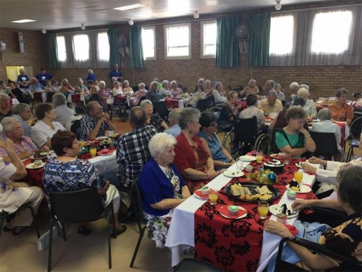 According to Ward Councillor Craig Harrison, this year's tea was the biggest one yet. Photo submitted.