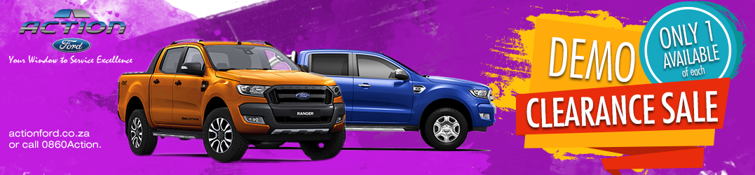 Action Ford COTY banners - demo clearance