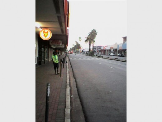Main Road in the Randfontein CBD, where the incident took place. Photo submitted.