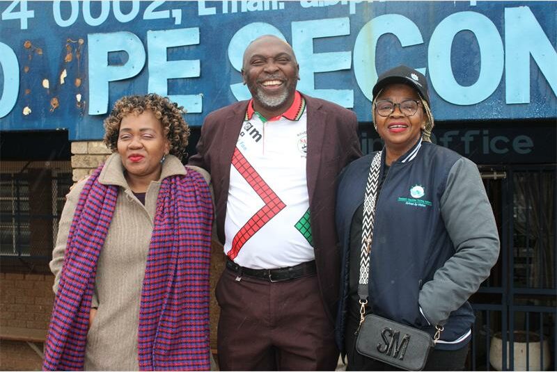 Grade 12 learners at AB Phokompe Secondary School in Mohlakeng received vital lessons on HIV, responsibility and support systems, thanks to a powerful outreach by Teta and partners.